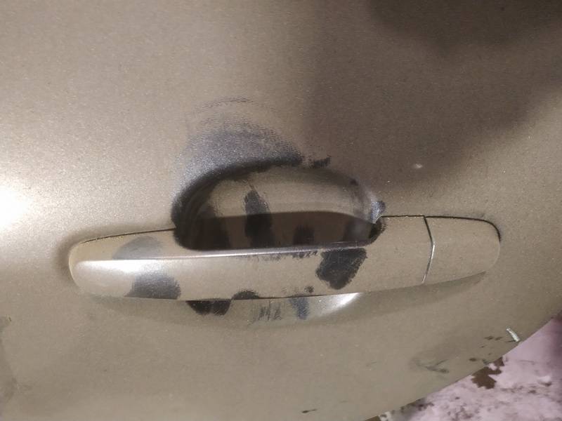 Toyota Corolla 2010 Door Handle Exterior - REAR LEFT