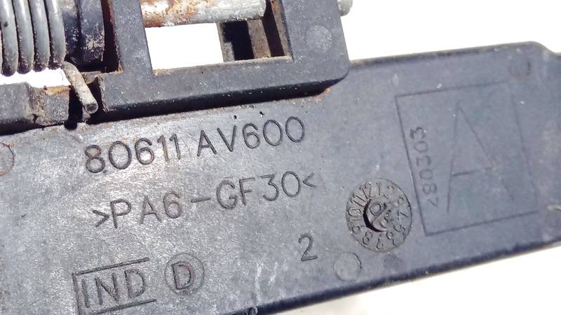 80611AV600 Nissan Primera 2003 Zewnętrzna klamka drzwi - PRZEDNIE PRAWE - Thumbnail 3