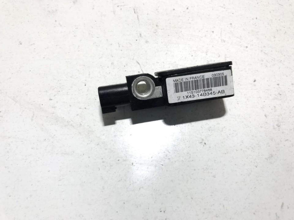 1X4314B345AB Jaguar X-Type 2004 Srs Airbag crash sensor - Thumbnail 2