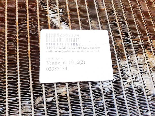 Renault Espace 2000 Radiator-Water Cooler - Thumbnail 2