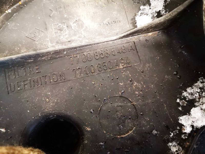 7700853548A Renault Clio 1997 Air filter box - Thumbnail 3