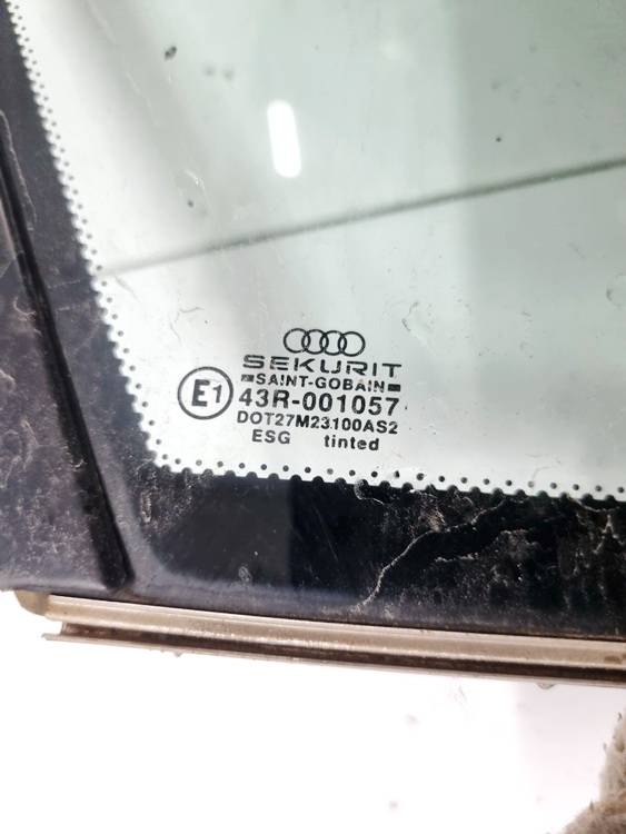 43R001057 Audi 80 1992 Corner quarter window glass - REAR LEFT - Thumbnail 3