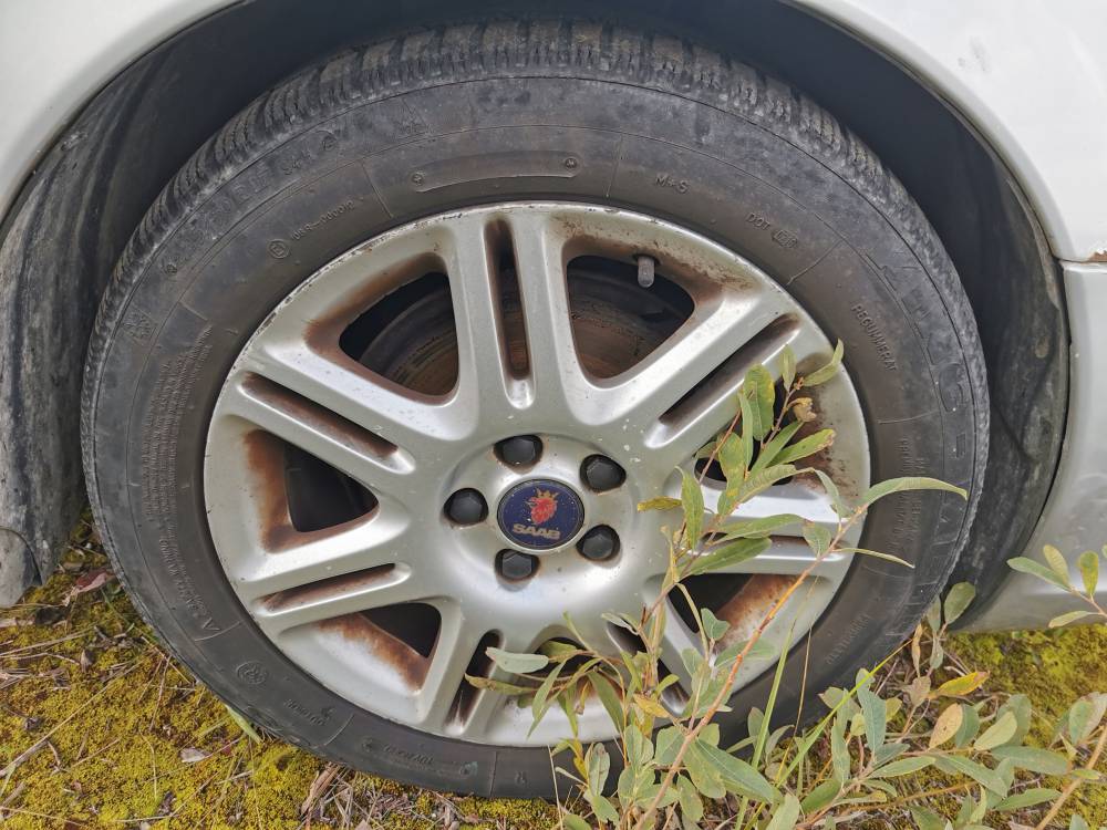 5X110 SAAB 9-5 2006 Komplet Kół Zimowych R17 - Thumbnail 4