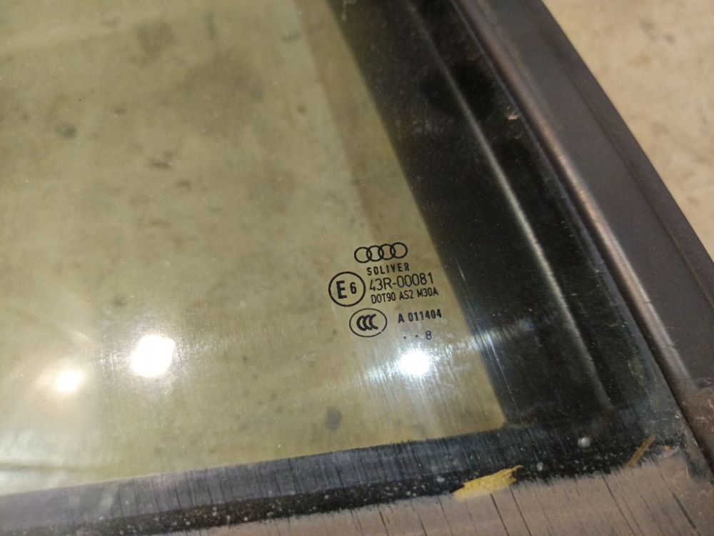 AS2 Audi A6 2008 Durvju stikls - AIZMUGURE PA LABI - Thumbnail 2