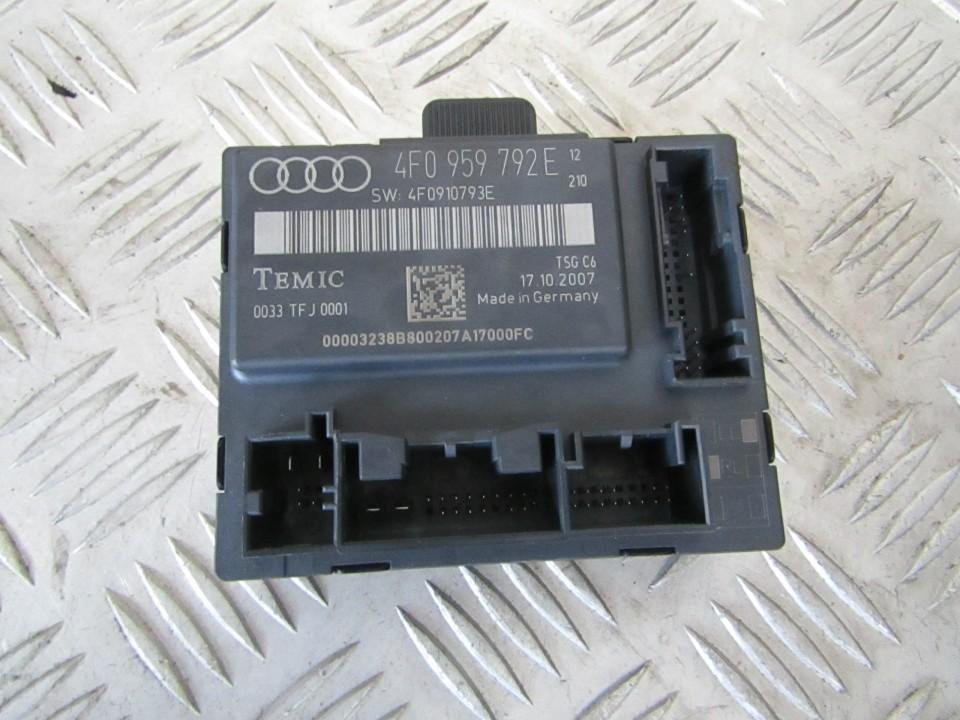 4F0959792E Audi A6 2008 Other computers