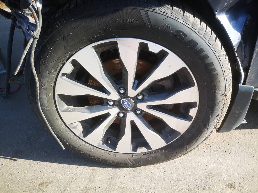 5X114.3 Subaru Outback 2015 Lietie riteņu komplekts R18