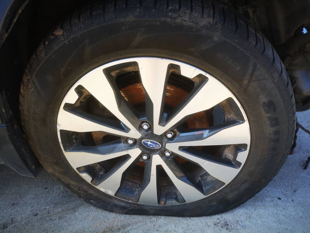 5X114.3 Subaru Outback 2015 Wheels kit R18 - Thumbnail 4