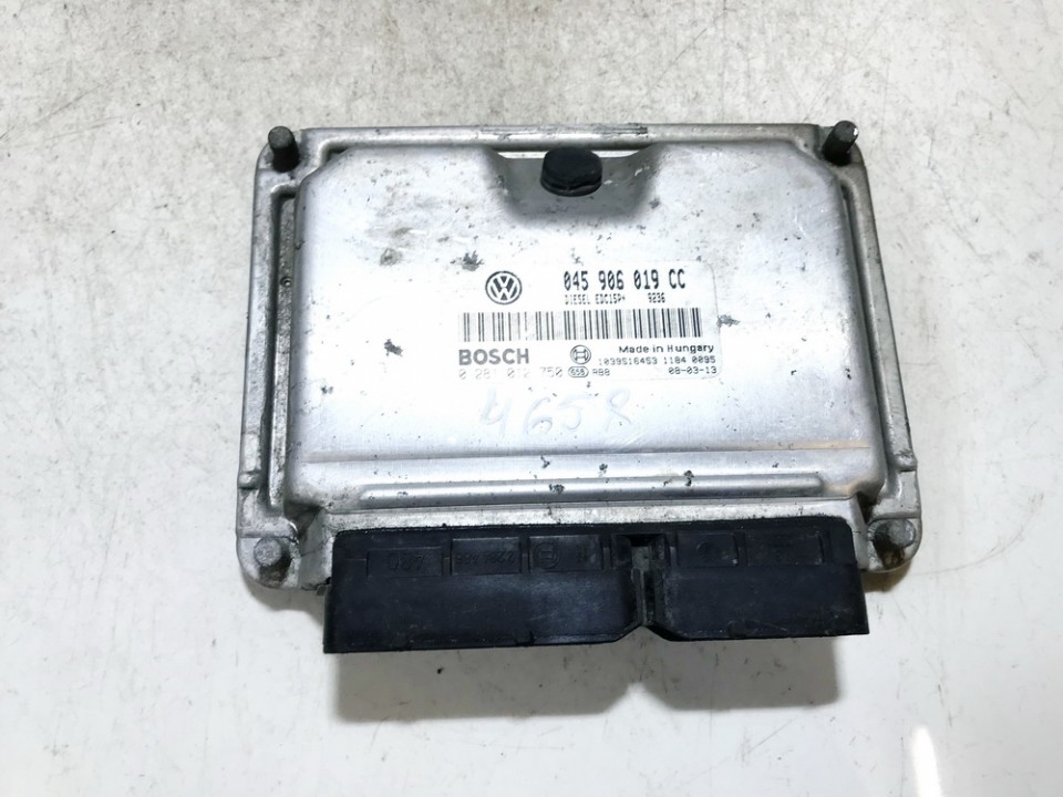 0281012750 Skoda Roomster 2007 ECU Engine Computer (Engine Control Unit)