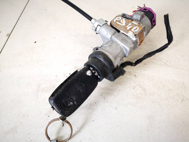 4B0905851F Audi A4 2003 Ignition Barrels (Ignition Switch) - Thumbnail 2