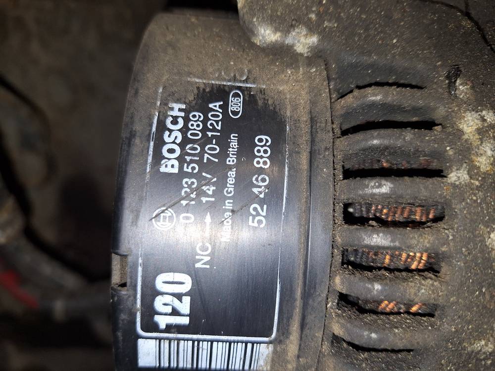 0123510089 SAAB 9-3 2001 Generatorius - Thumbnail 4