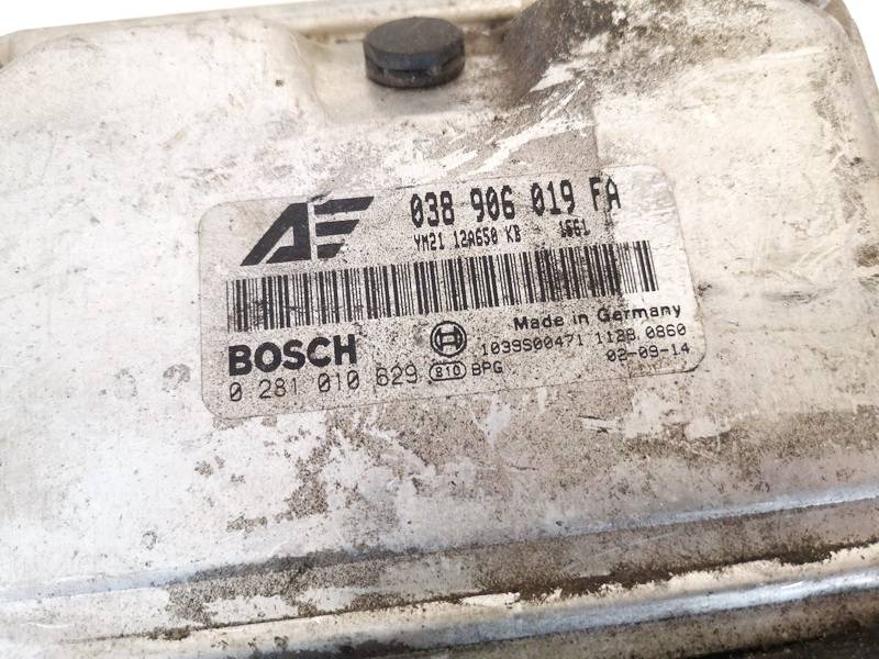 038906019FA Ford Galaxy 2002 ECU Engine Computer (Engine Control Unit) - Thumbnail 2