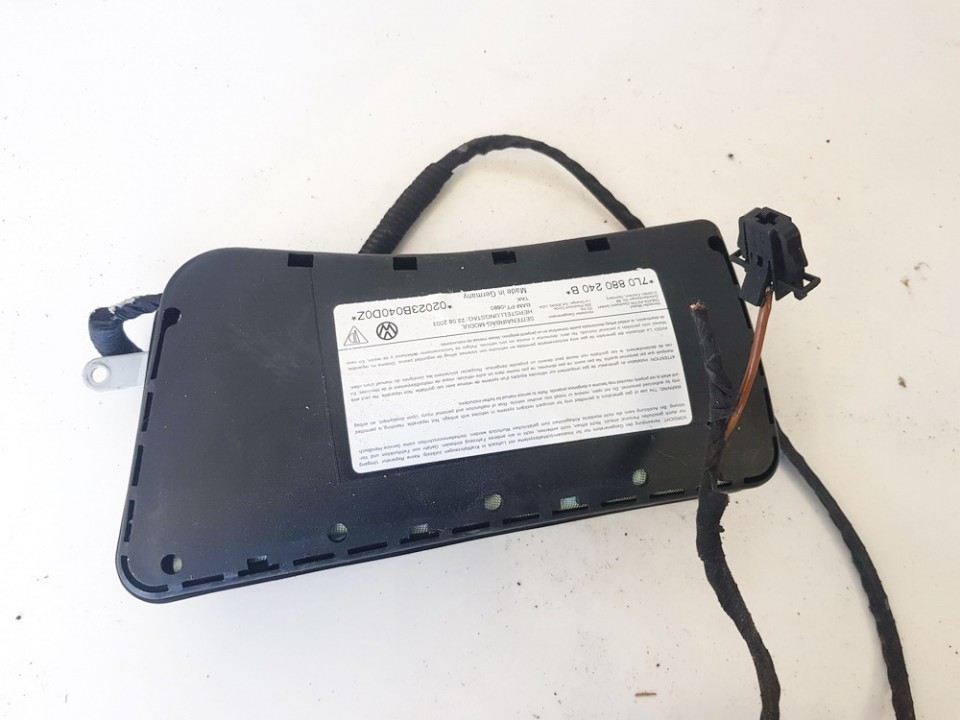 7L0880240B Porsche Cayenne 2003 Sitz AIRBAG - Thumbnail 2