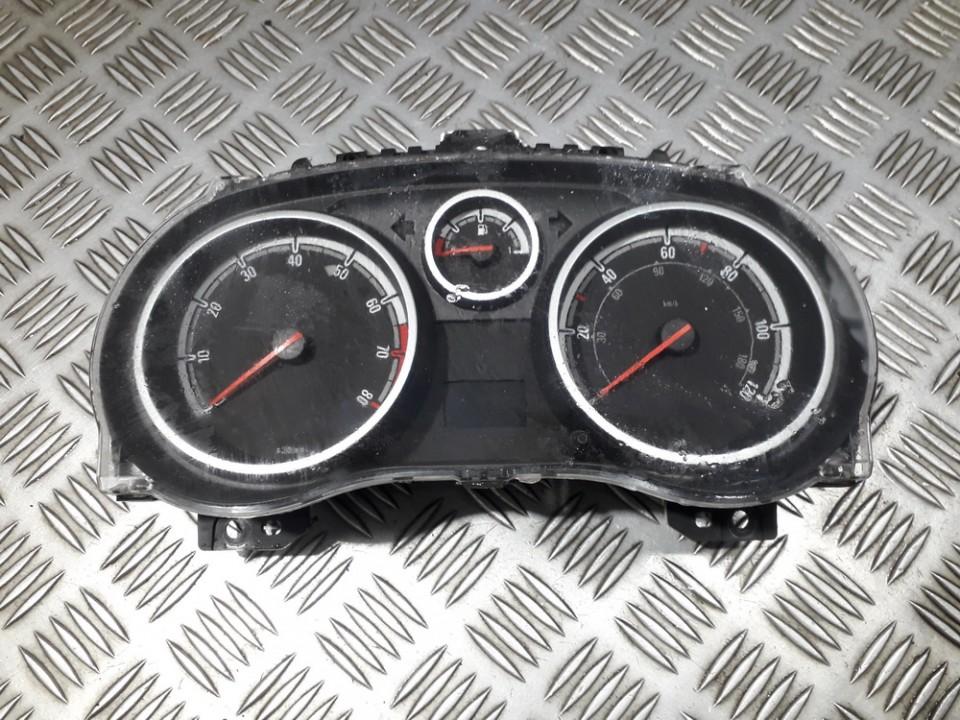 1303304B Opel Corsa 2007 Speedometers - Cockpit - Speedo Clocks Instrument