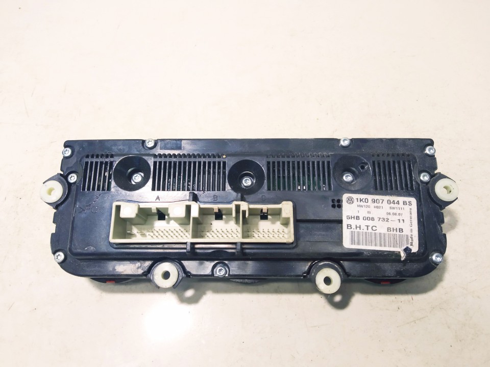 1k0907044bs 5hb00873211 Climate Control Panel (heater control switches