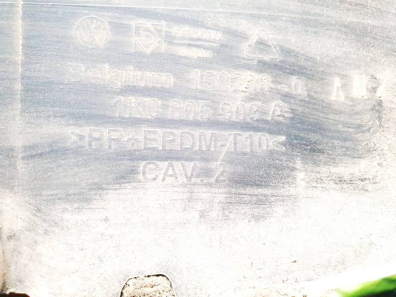 1K0805903A Volkswagen Golf 2007 Bumper Spoiler Kit - FRONT - Thumbnail 3