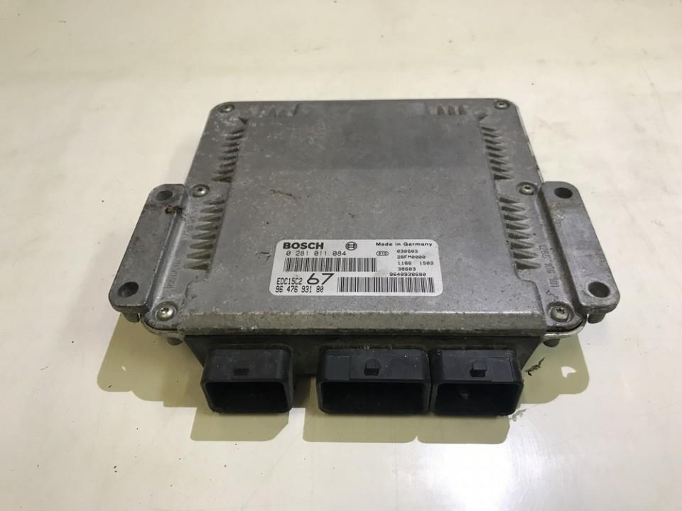 0281011084 Citroen Xsara Picasso 2003 Moottorin ohjainyksikkö