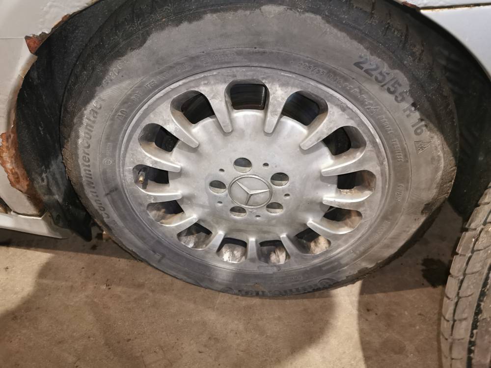 5X112 Mercedes-Benz CLS-CLASS 2004 Komplet Kół Zimowych R16