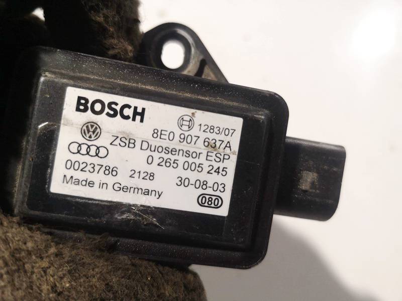 8E0907637A Audi A6 2003 Czujnik prędkości ESP - Thumbnail 3