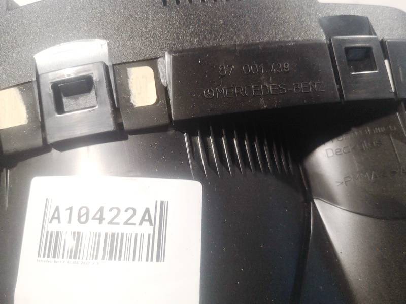 87001739 Mercedes-Benz C-CLASS 2002 Spidometras - prietaisu skydelis - Thumbnail 3