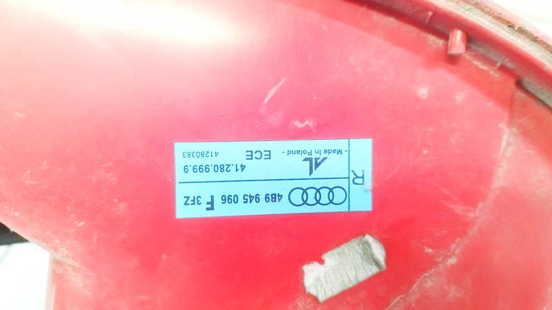 4B9945096 Audi A6 2002 Tail Light lamp Outside - REAR RIGHT - Thumbnail 2