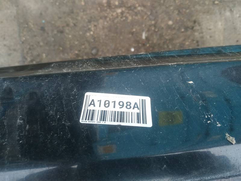 JUODAS Skoda Superb 2009 Bumper - REAR - Thumbnail 4