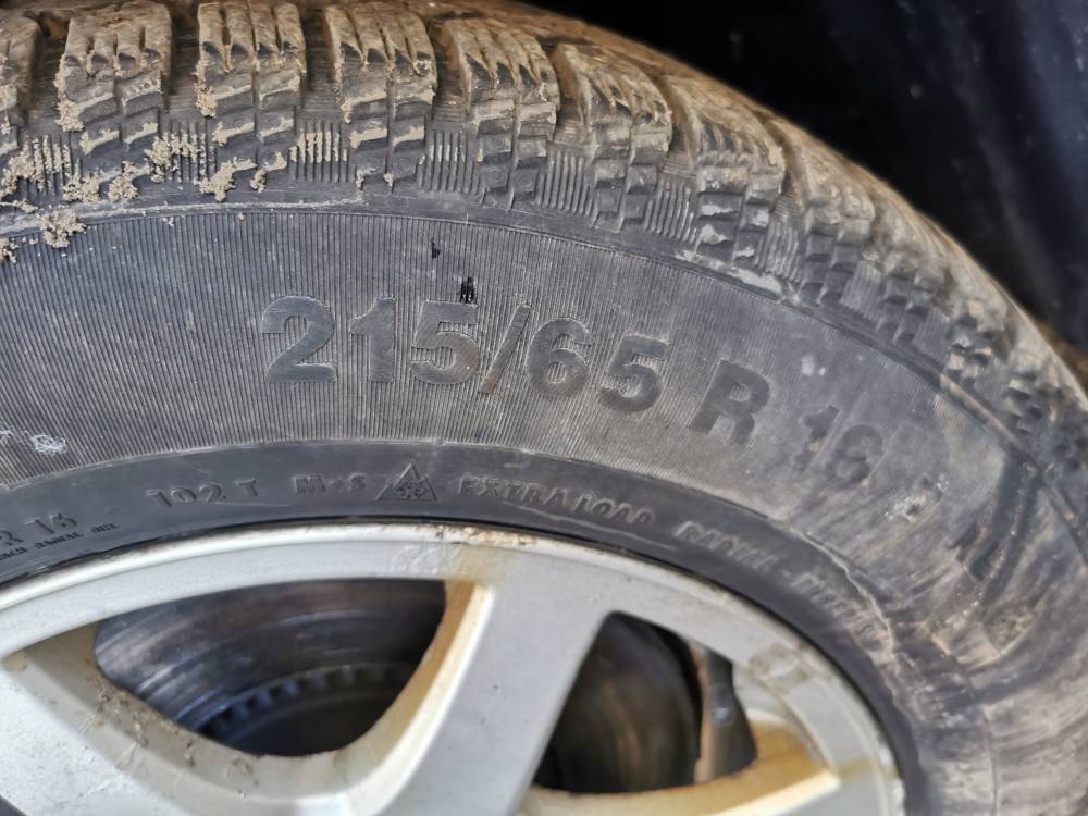 5X108 Volvo XC 70 2008 Komplet Kół Zimowych R16 - Thumbnail 5