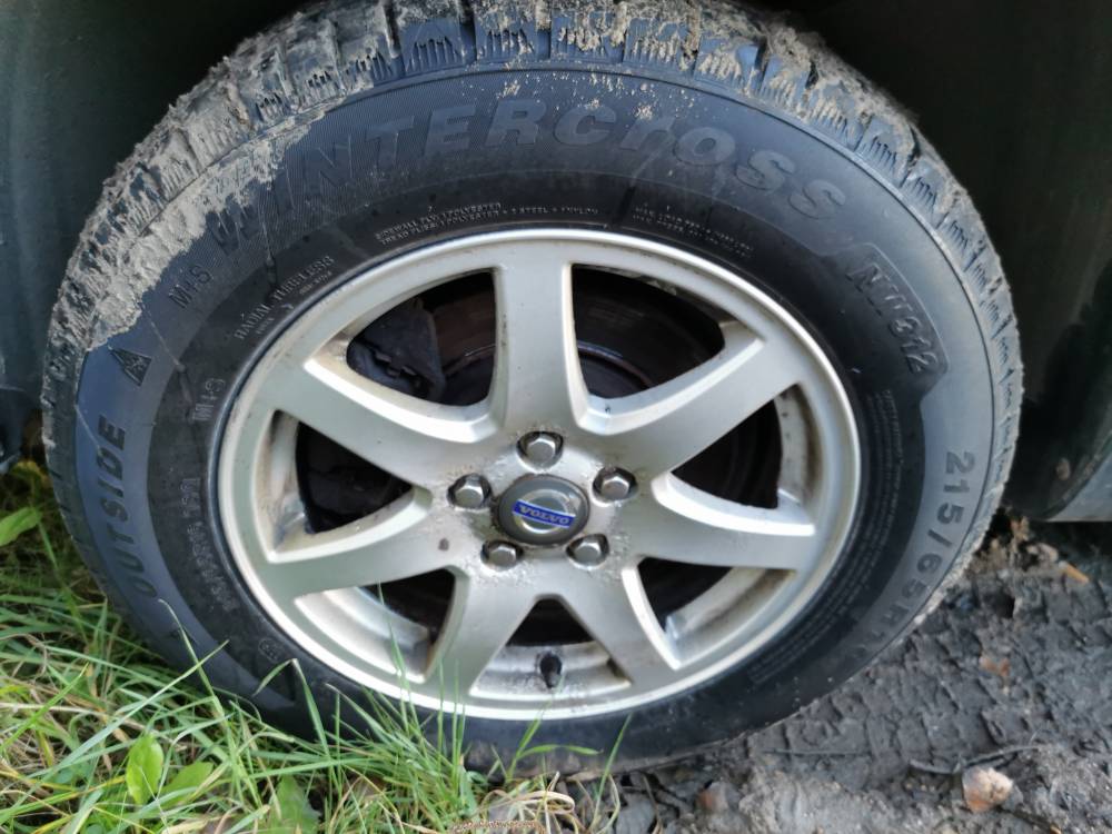 5X108 Volvo XC 70 2008 Komplet Kół Zimowych R16 - Thumbnail 2