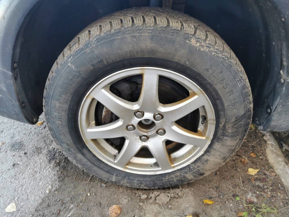 5X108 Volvo XC 70 2008 Komplet Kół Zimowych R16 - Thumbnail 4