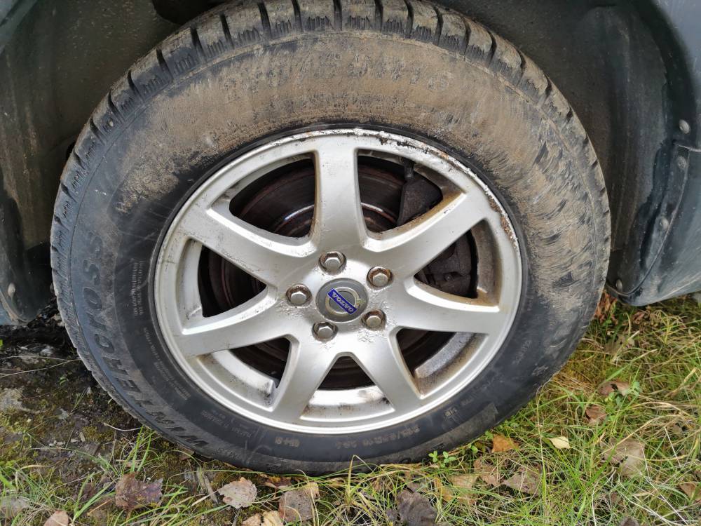 5X108 Volvo XC 70 2008 Komplet Kół Zimowych R16 - Thumbnail 3