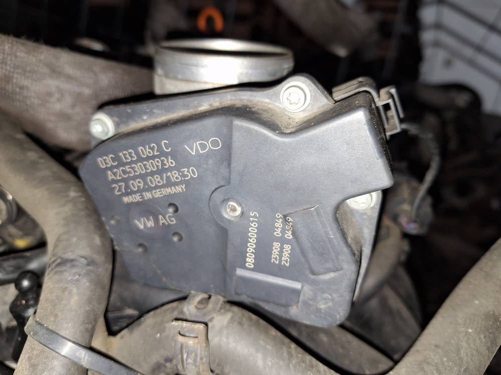 03C133062C Seat Ibiza 2008 Zawór przepustnicy - Thumbnail 2