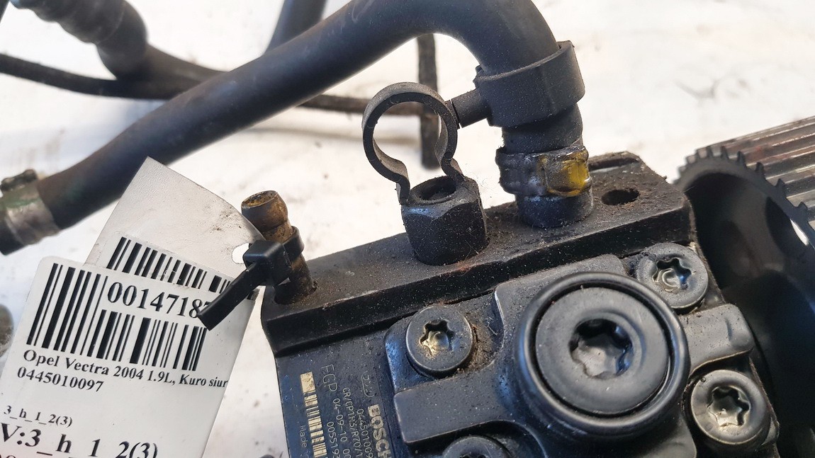 0445010097 Opel Vectra 2004 Augsta spiediena iesmidzināšanas sūknis - Thumbnail 2