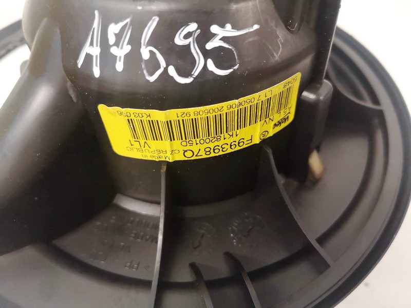 1K1820015D Volkswagen Touran 2006 Heater blower assy - Thumbnail 2