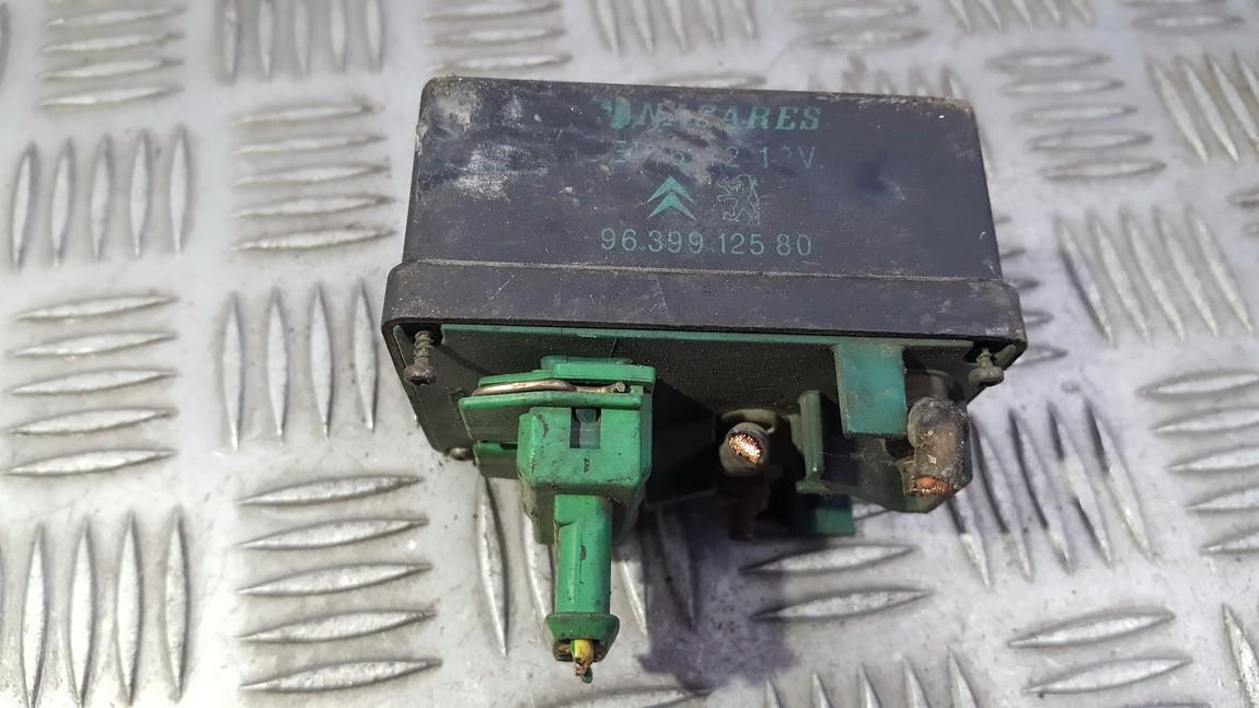 9639912580 USED Glow plug relay Citroen C5 2003 1.9L 15EUR EIS00427194