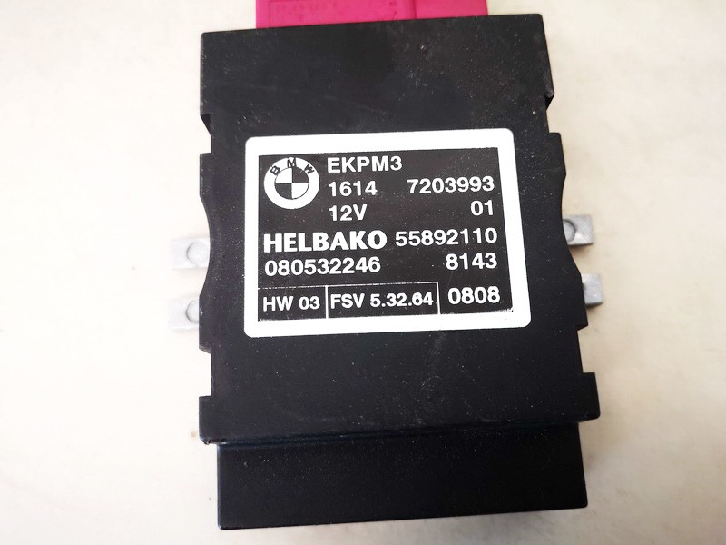 16147203993 55892110 Fuel Pump Relay BMW 5Series 2005 0.0L 14EUR