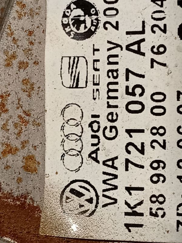 1K1721057AL Seat Toledo 2007 Pedal work, Brake pedal, Pedal bracket, Clutch pedal - Thumbnail 4