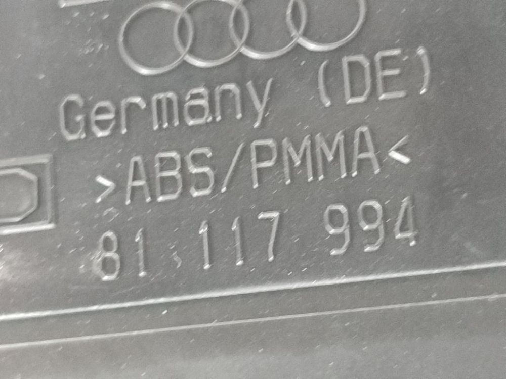 81117994 Audi A2 2002 Speedometers - Cockpit - Speedo Clocks Instrument - Thumbnail 4