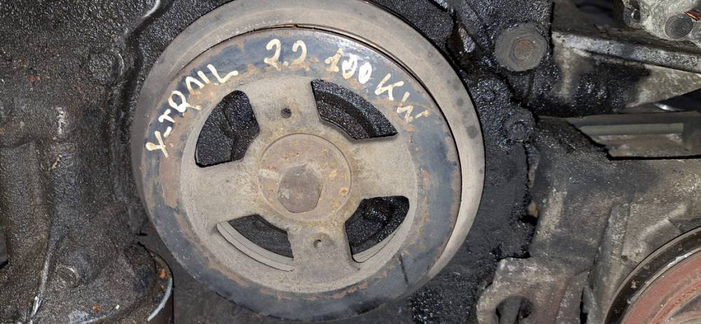 Nissan X-Trail 2005 Koło zębate wału korbowego (tarcza - koło pasowe)