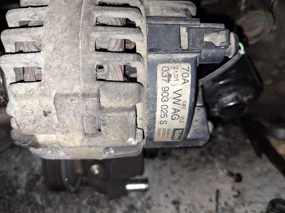 037903025S Volkswagen Lupo 2001 Alternator - Thumbnail 3