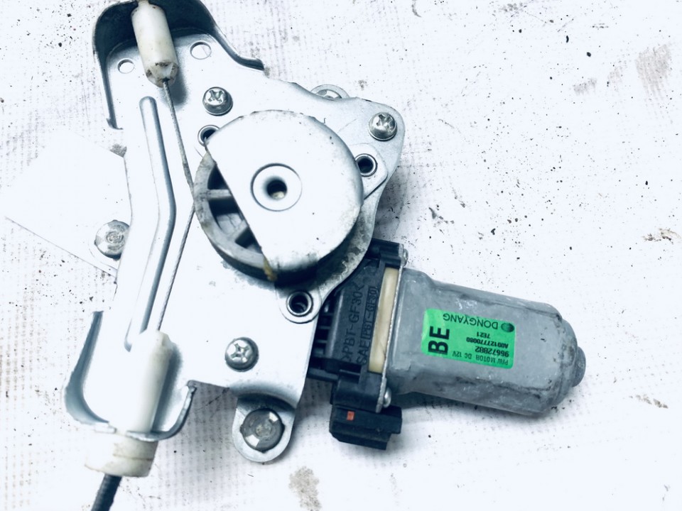 96672882 Opel Antara 2008 Durvju loga pacēlāja motors - PRIEKŠA PA KREISI - Thumbnail 2