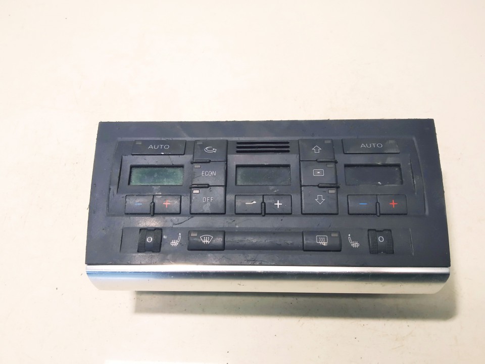8E0820043AB Audi A4 2003 Panel sterowania klimatyzacją (przełączniki ogrzewania)