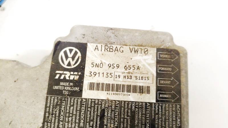 5N0959655A Volkswagen Passat 2008 CALCULATEUR AIRBAG - Thumbnail 2