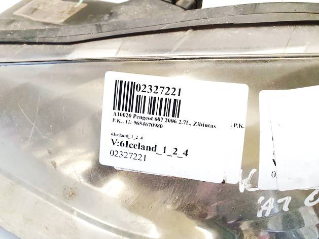 9654670980 Peugeot 607 2006 Zibintas P.K. - Thumbnail 2