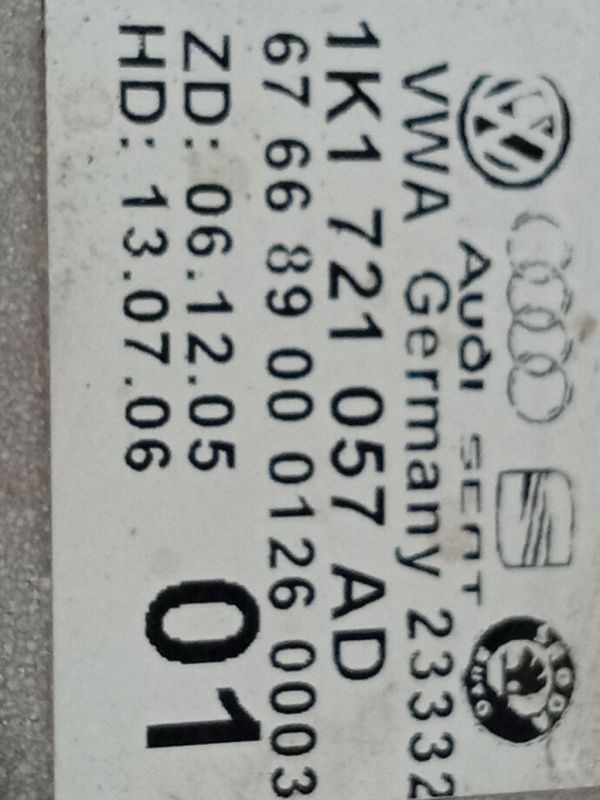 1K1721057AD Volkswagen Passat 2006 Clutch pedal - Thumbnail 4