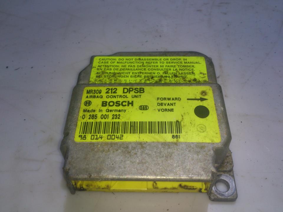 0285001232 Mitsubishi Carisma 1998 Airbag crash sensors module