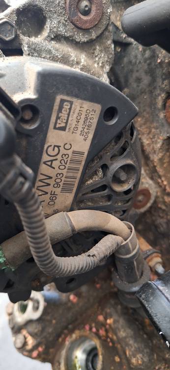 06F903023C Volkswagen Golf Plus 2005 Alternador - Thumbnail 4