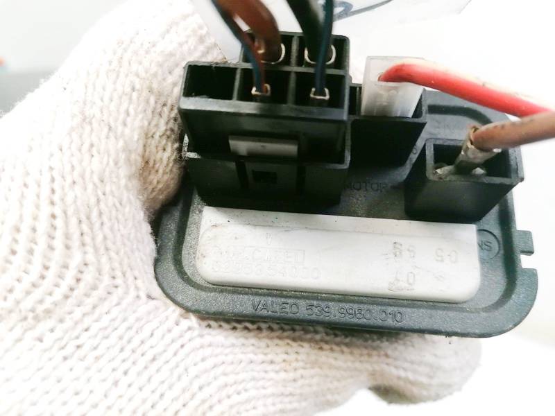 5295354000 Opel Zafira 2003 Heater Resistor (Heater Blower Motor Resistor) - Thumbnail 3