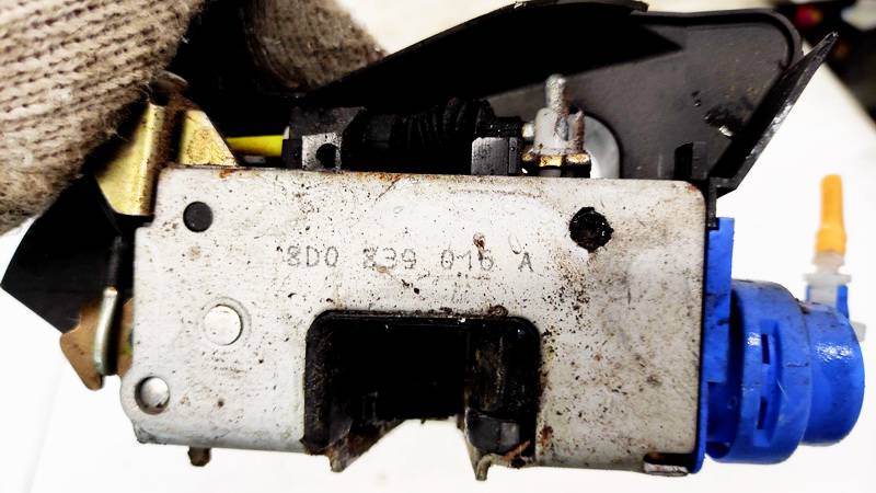 8D0839016A Audi A4 2001 Zamek drzwi - TYLNE PRAWE - Thumbnail 2