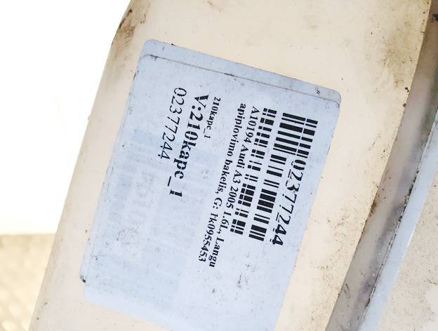 1K0955453 Audi A3 2005 Windshield Washer Reservoir tank (WASHER BOTTLE) - Thumbnail 3