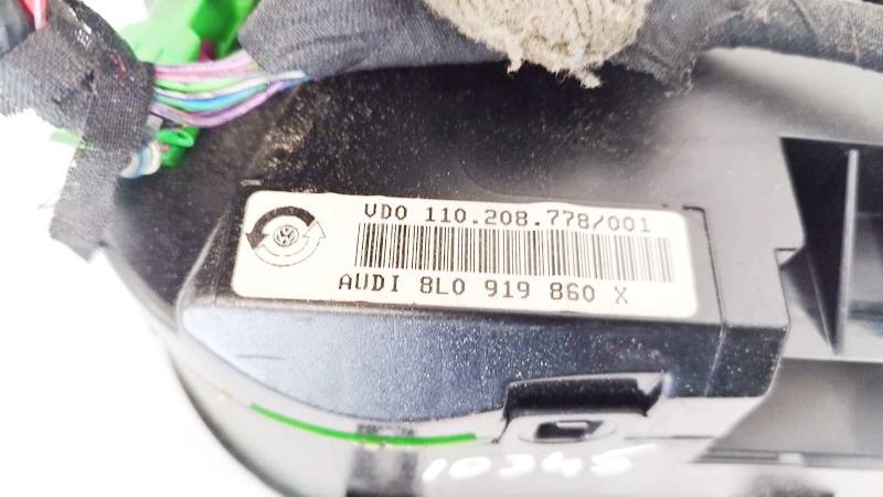 8L0919860 Audi A3 1996 Spidometrs – instrumentu panelis - Thumbnail 3