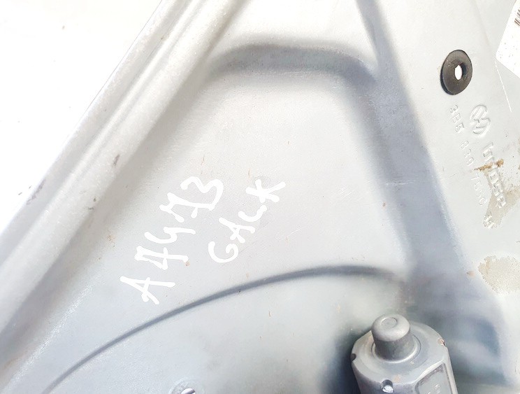 3B5839755C Skoda Superb 2005 Door winder mechanism (Window Regulator) - REAR LEFT - Thumbnail 2